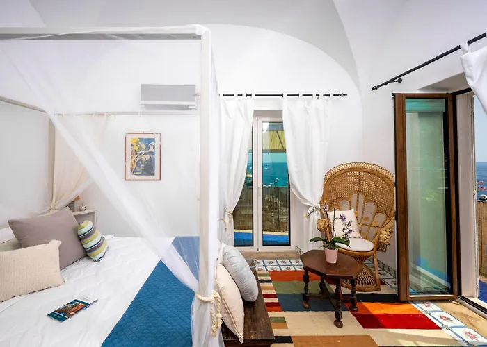 Luxury Suite With Stunning Sea View In Positano Bed & Breakfast Positano